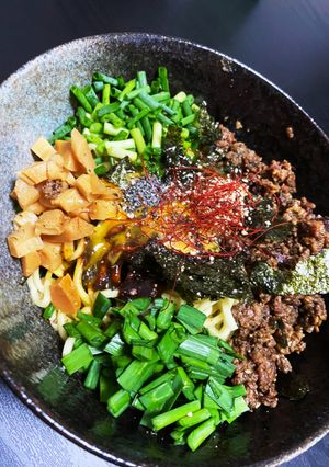 海老味噌混ぜ麺-レシピのメイン写真
