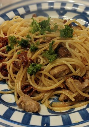 ドライトマトのパスタ-レシピのメイン写真