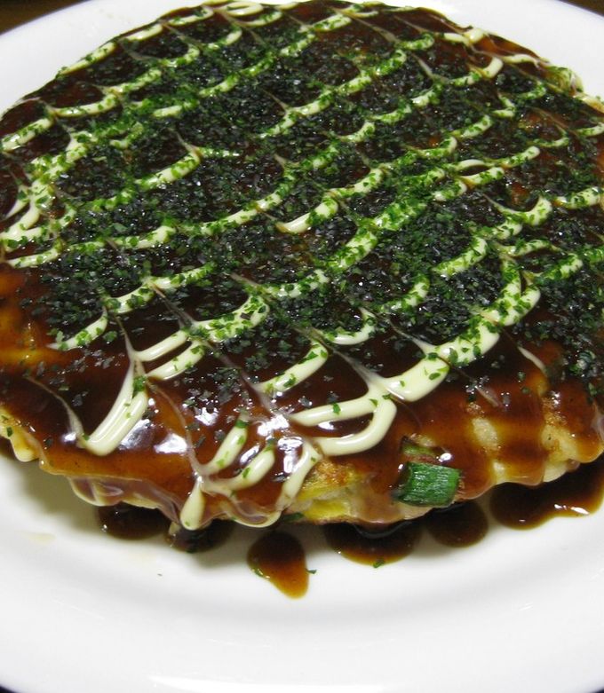 簡単!お手軽!お好み焼き風・焼きうどん-レシピのメイン写真