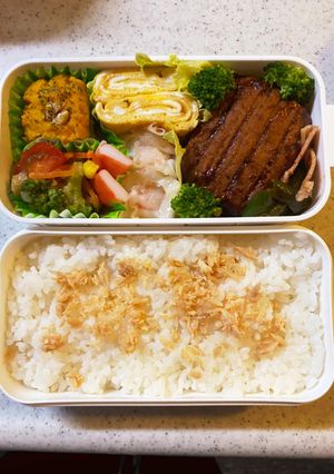 娘中学生お弁当221022-レシピのメイン写真
