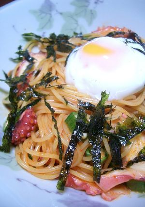 たこのkorean冷製スパゲティ-レシピのメイン写真