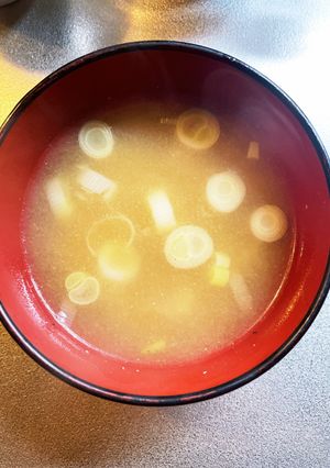 じゃがいもとネギのかぐら南蛮味噌汁-レシピのメイン写真