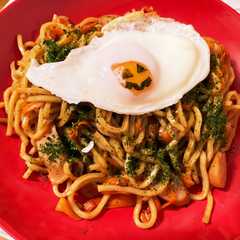 รูปของ ハロウィン焼きそば