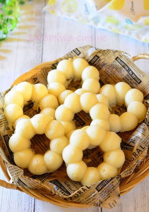 米粉とヨーグルトでモチモチ♬焼きドーナツ-レシピのメイン写真