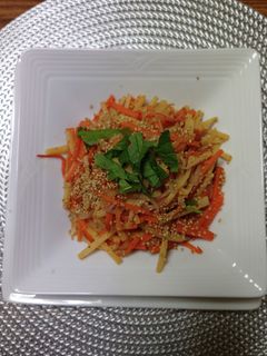 ヨウサマの減塩筍のきんぴら-レシピのメイン写真