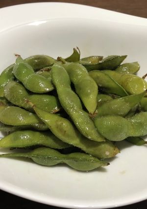 枝豆の【にんにく焼き】-レシピのメイン写真