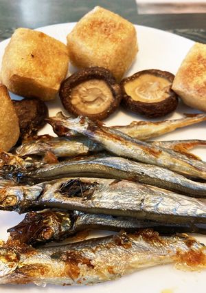ししゃも　ワンプレートでズボラ朝食-レシピのメイン写真