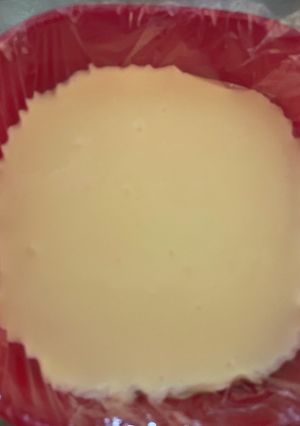 生クリーム不使用レンジでチーズケーキ-レシピのメイン写真