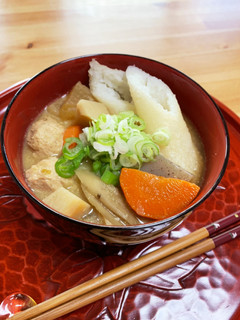 大満足な一杯♪きりたんぽ汁(味噌汁)-レシピのメイン写真