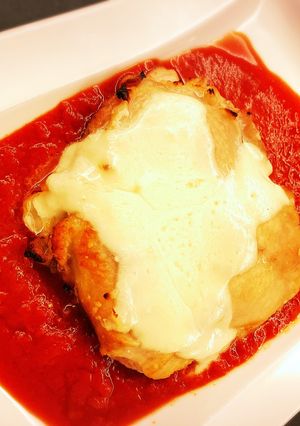 鶏肉のモッツァレラチーズ焼きトマトソース-レシピのメイン写真