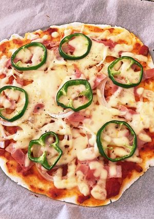 米粉のカリカリピザ-レシピのメイン写真