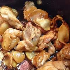 รูปของ 鶏もも肉と新生姜の佃煮