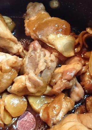 鶏もも肉と新生姜の佃煮-レシピのメイン写真