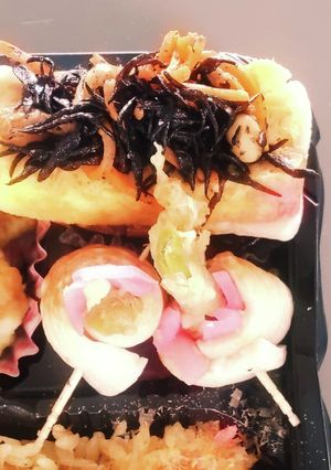 “エンドウ豆天ぷら桜漬竹輪くる々13号”-レシピのメイン写真