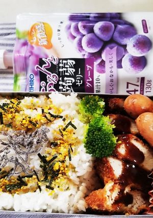チキンカツ弁当(10.23)-レシピのメイン写真