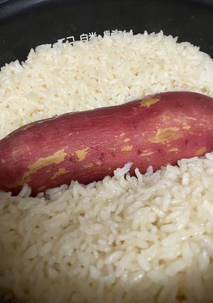 さつま芋ドーンご飯-レシピのメイン写真