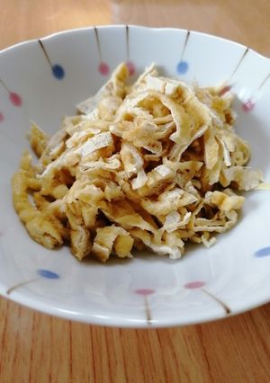 油揚げの美味しい保存方法！-レシピのメイン写真