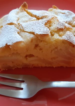 混ぜて焼くだけ！簡単米粉リンゴケーキ-レシピのメイン写真