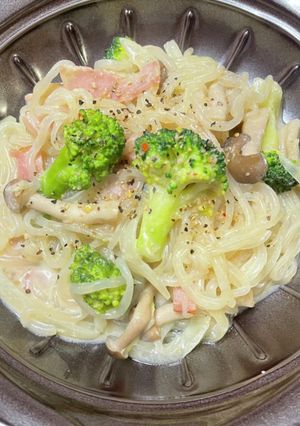 白滝の味噌クリームソース-レシピのメイン写真