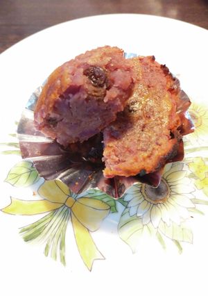 紫芋のスイートポテト（焼き芋リメイク）-レシピのメイン写真