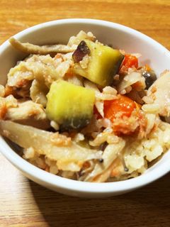 さつまいもの炊き込みご飯-レシピのメイン写真