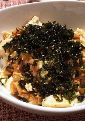 スペシャル納豆キムチ丼-レシピのメイン写真