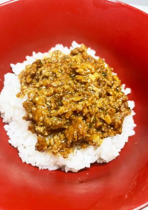 隠し味はアレ!ご飯もりもり!肉みそ丼-レシピのメイン写真