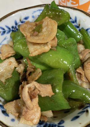 豚バラ肉とピーマン-レシピのメイン写真