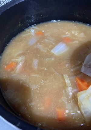 ただの味噌汁-レシピのメイン写真