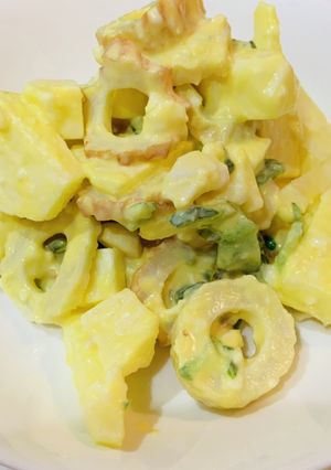 ちくわとりんごとたまごのサラダ-レシピのメイン写真