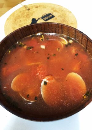 【簡単】アサリとトマトのスープ-レシピのメイン写真