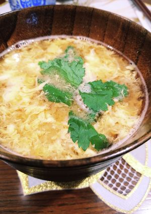 親子丼ならぬほっこり親子味噌汁-レシピのメイン写真