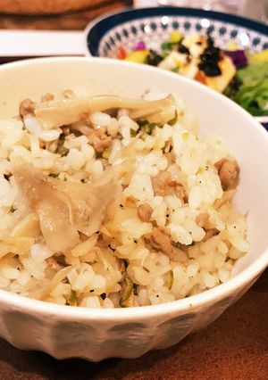 秋に食べたい★舞茸の混ぜ込みご飯-レシピのメイン写真