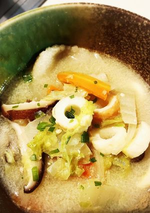 具たくさん味噌汁-レシピのメイン写真
