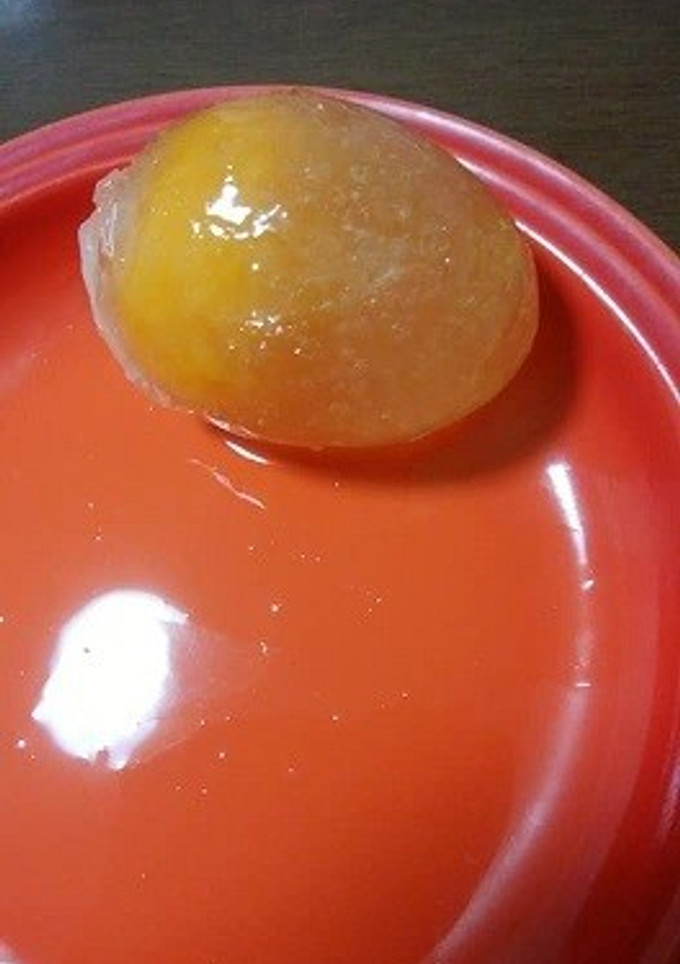 冷凍黄身卵-レシピのメイン写真