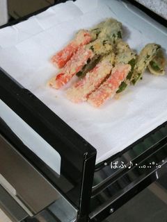 揚げ物の油切りは牛乳パックで楽ちん♡-レシピのメイン写真