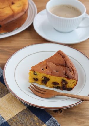 米粉で簡単♪かぼちゃのチーズケーキ-レシピのメイン写真