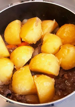 【パパ料理】コクとほくの肉じゃが-レシピのメイン写真