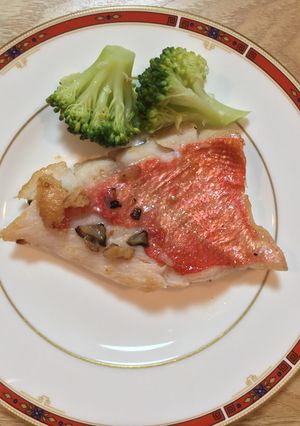 金目鯛のにんにく&しょうゆ焼き-レシピのメイン写真