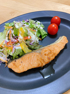 米粉で!鮭のムニエル 和風レモンソース-レシピのメイン写真