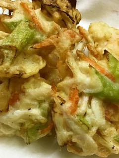 米粉でさっくり！白海老と葱のかき揚げ-レシピのメイン写真