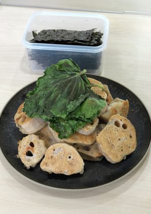 そば粉のれんこんジョン-レシピのメイン写真