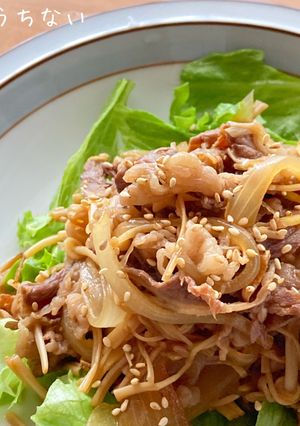 節約＊甘くない牛肉と玉ねぎのしぐれ煮-レシピのメイン写真