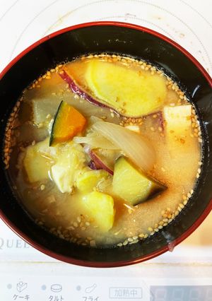 具沢山ほっこりみそ汁-レシピのメイン写真