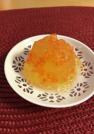 キンモクセイのワインゼリー-レシピのメイン写真