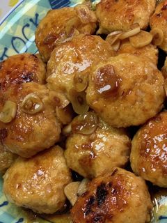 超簡単☆鶏チーズバーグ〜にんにくソース-レシピのメイン写真