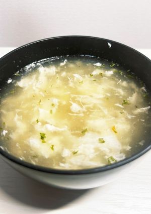 余った卵白で!簡単卵スープ-レシピのメイン写真