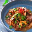 レンジで簡単!韓国風牛すき煮
