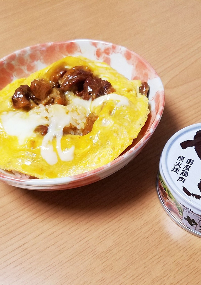 超簡単　焼き鳥丼(缶詰使用)-レシピのメイン写真