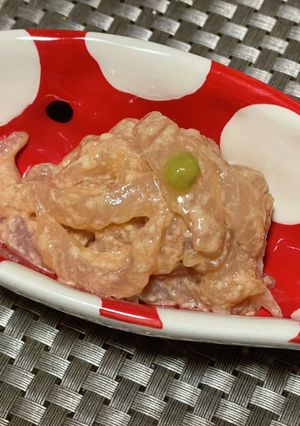 カワハギのウニ醤油和え-レシピのメイン写真